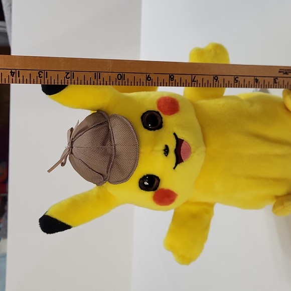Wct Pokemon Talking Moving Detective Pikachu 12" Plush Stuffed Animal Toy - Picture 12 of 12